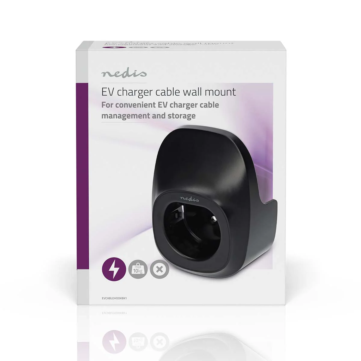 Accessoires voor elektrische voertuigen Opbergen en Organiseren - Kabelhouder - Zwart - Image 5