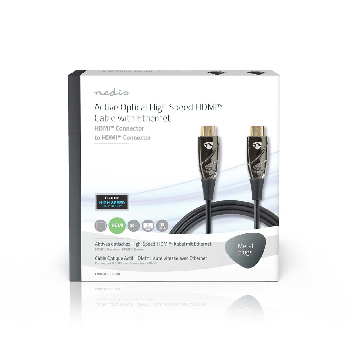 Actieve Optische High Speed HDMI™-Kabel met Ethernet HDMI™ Connector - HDMI™ Connector - 4K@60Hz - Image 10