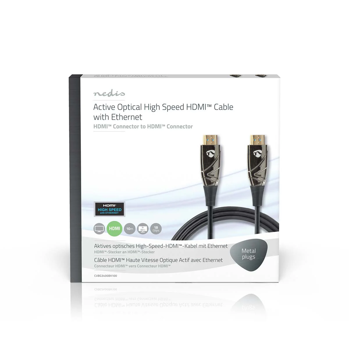 Actieve Optische High Speed HDMI™-Kabel met Ethernet HDMI™ Connector - HDMI™ Connector - 4K@60Hz - Image 4