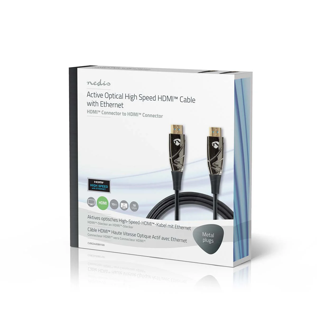 Actieve Optische High Speed HDMI™-Kabel met Ethernet HDMI™ Connector - HDMI™ Connector - 4K@60Hz - Image 5