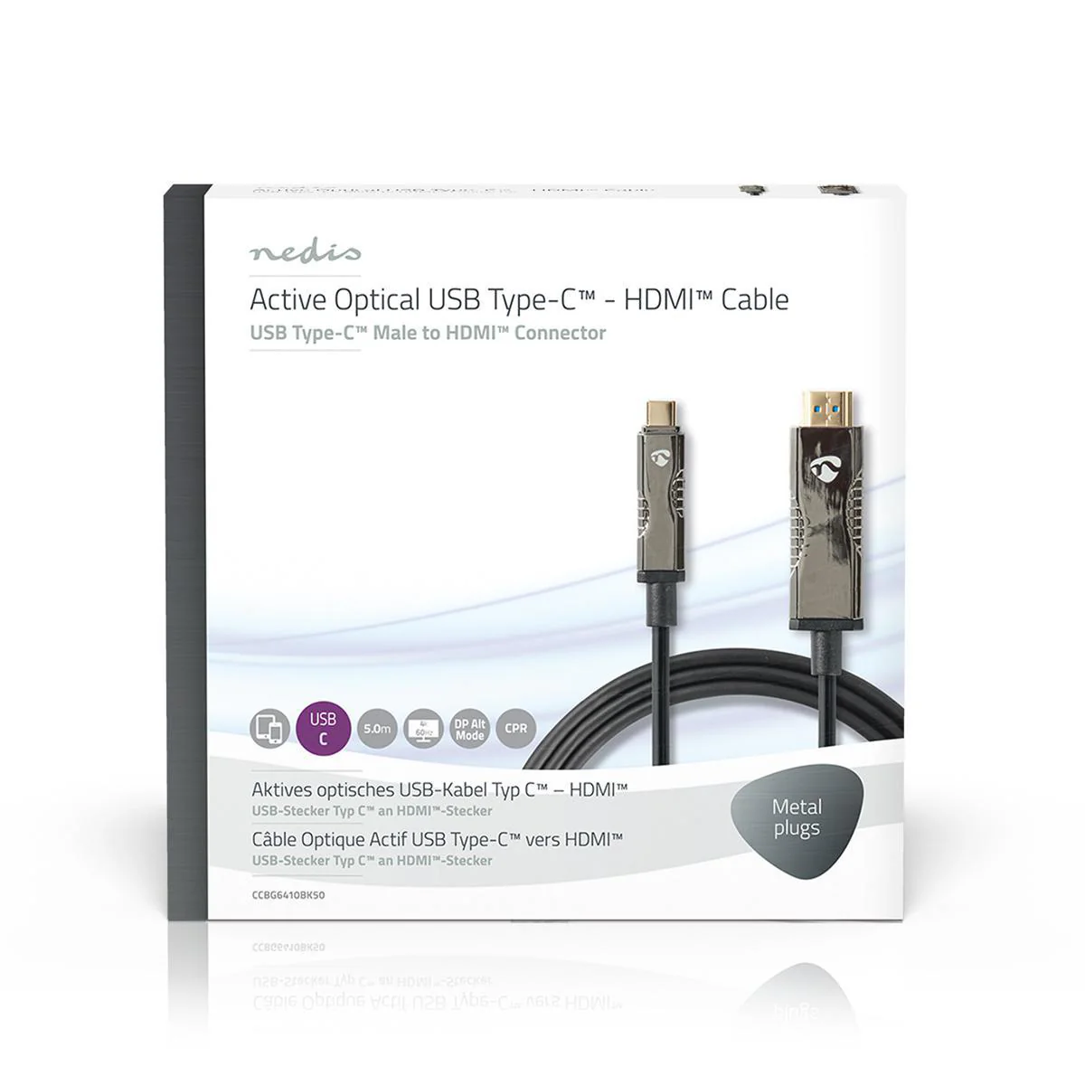 Actieve Optische USB-Kabel USB-C™ Male - HDMI™ Connector - 18 Gbps - Image 10