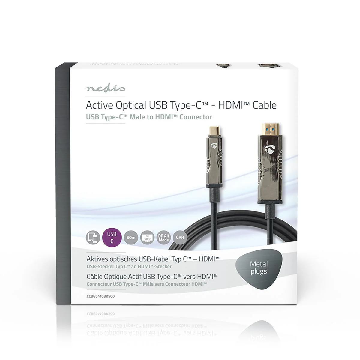 Actieve Optische USB-Kabel USB-C™ Male - HDMI™ Connector - 18 Gbps - Image 11