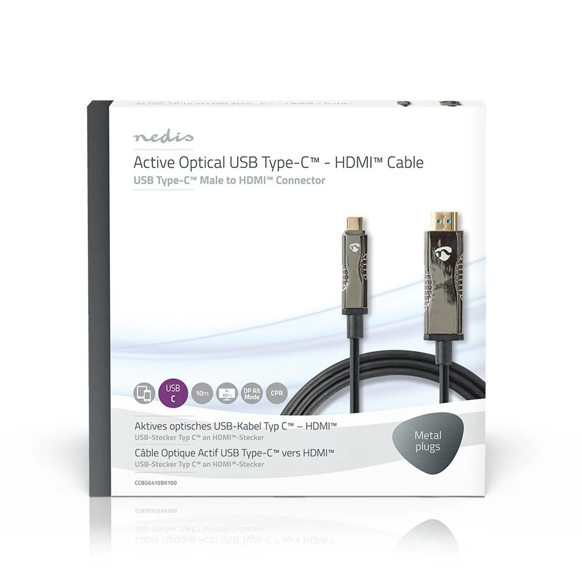 Actieve Optische USB-Kabel USB-C™ Male - HDMI™ Connector - 18 Gbps - Image 4