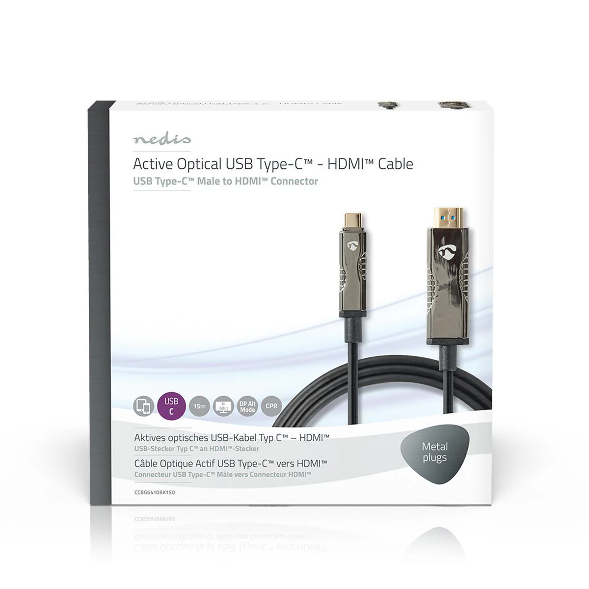 Actieve Optische USB-Kabel USB-C™ Male - HDMI™ Connector - 18 Gbps - Image 7