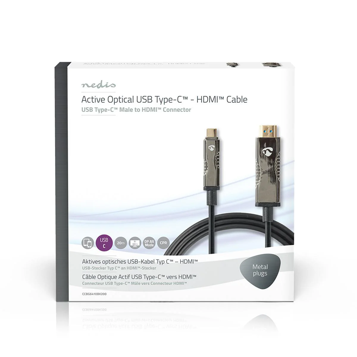 Actieve Optische USB-Kabel USB-C™ Male - HDMI™ Connector - 18 Gbps - Image 8