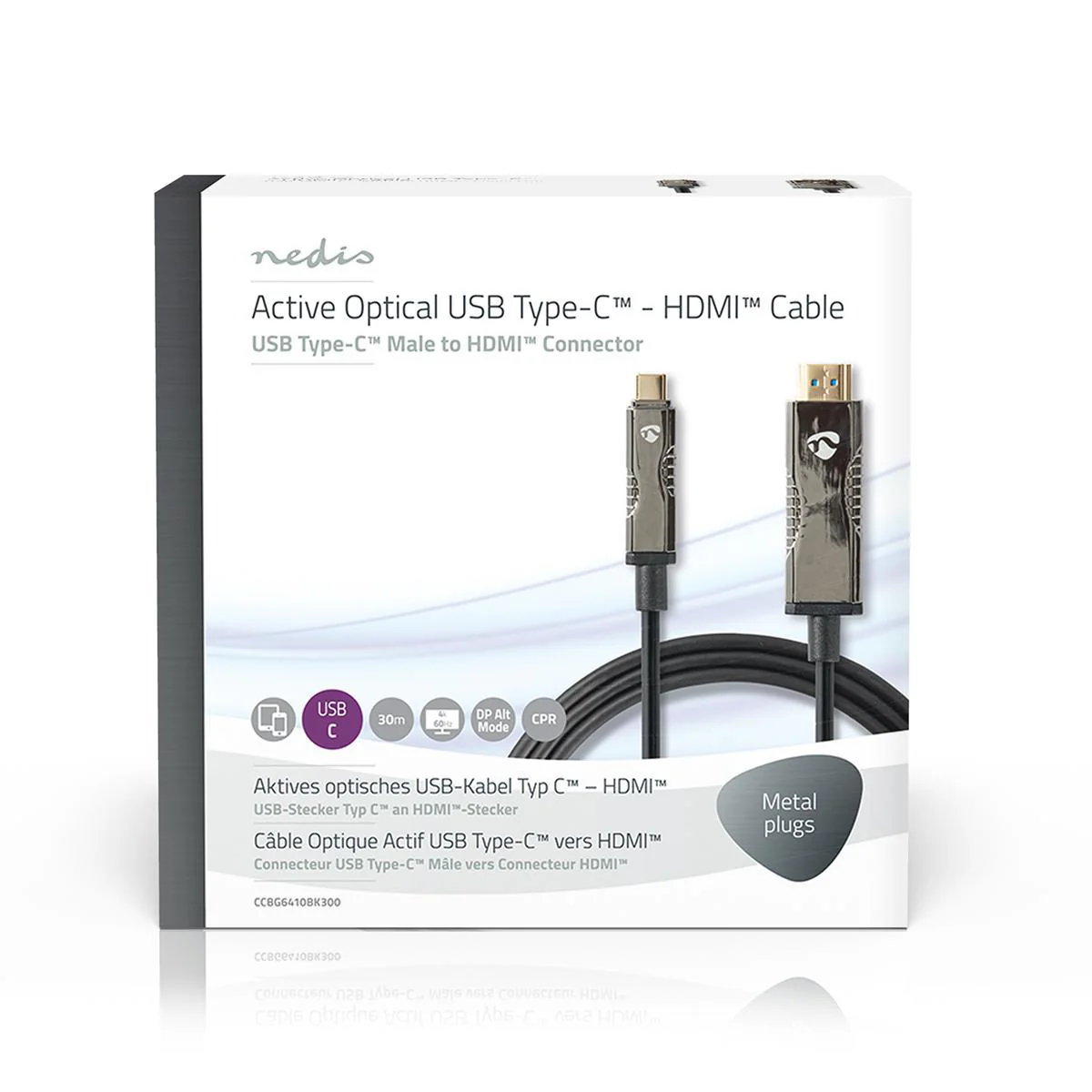 Actieve Optische USB-Kabel USB-C™ Male - HDMI™ Connector - 18 Gbps - Image 9