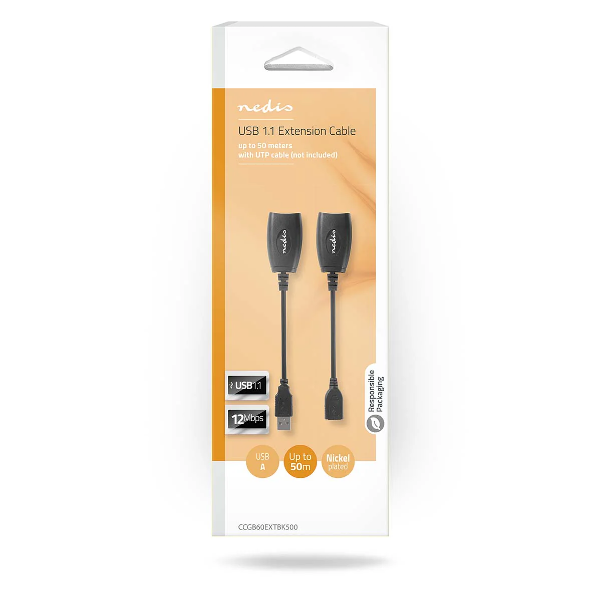 Actieve USB-Kabel USB 1.1 - USB-A Male - RJ45 Female - Image 4