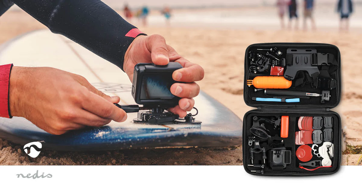 Action Cam Mount 41 in 1 - Zwart - Image 4