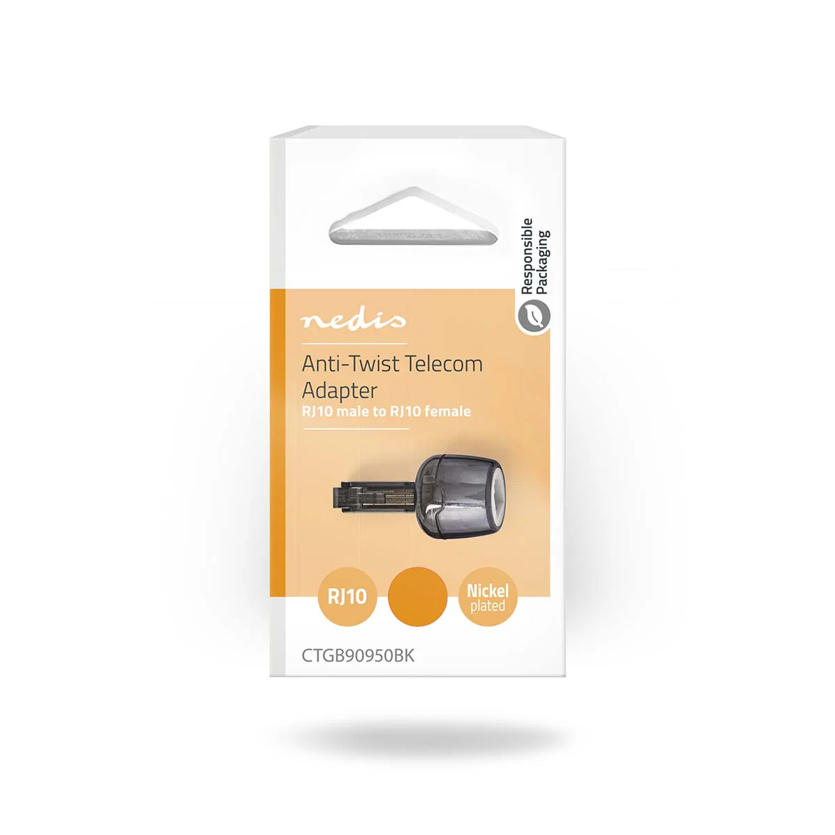 Anti-Twist Telecom-Adapter Type Aansluiting: RJ10 - Type adapter: Adapter - PVC - Image 7