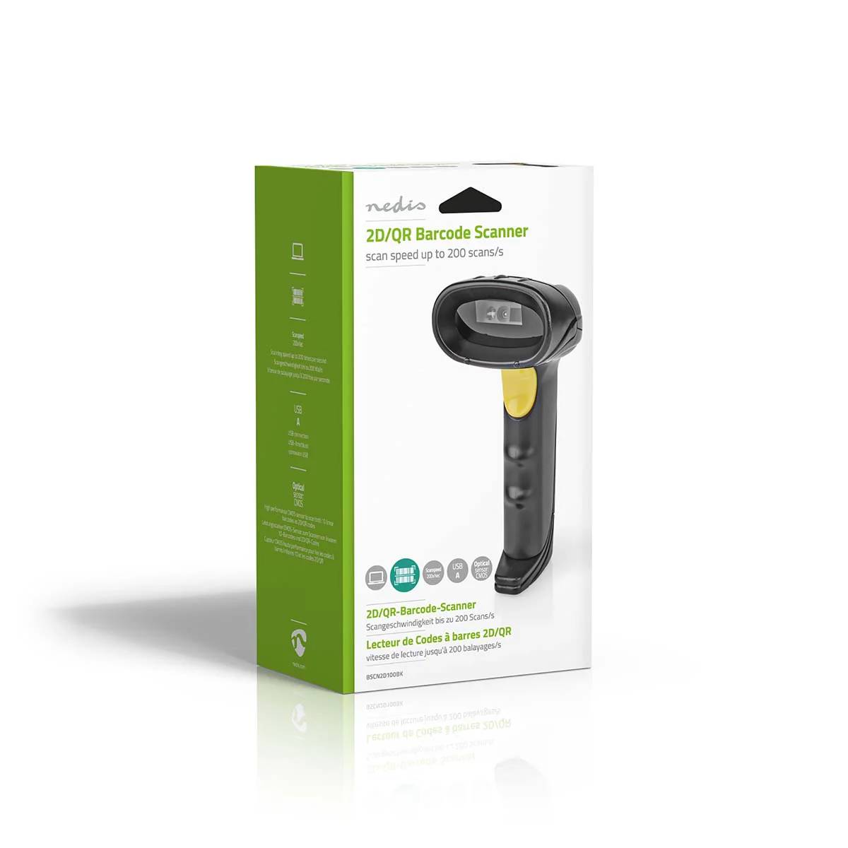 Barcodescanner CMOS - Bedraad - 1D Lineair / 2D/QR - Image 8
