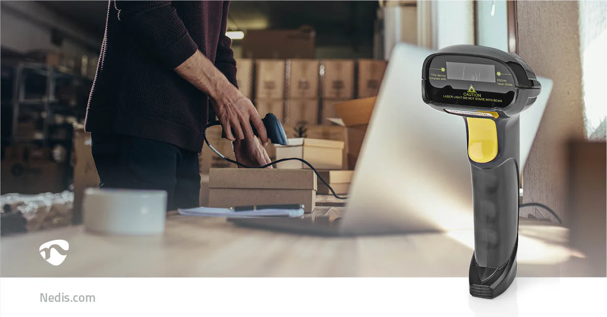 Barcodescanner Laser - Bedraad - 1D Lineair - Image 10