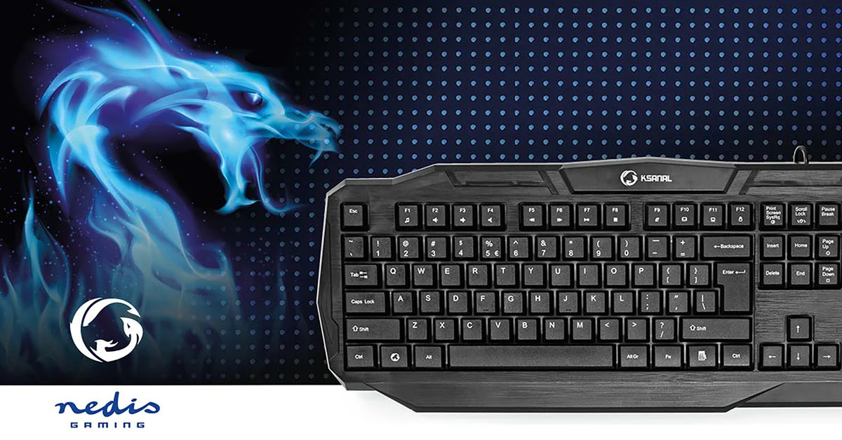 Bedraad Gaming Toetsenbord USB 2.0 - Membrane Toetsen - LED - Image 14