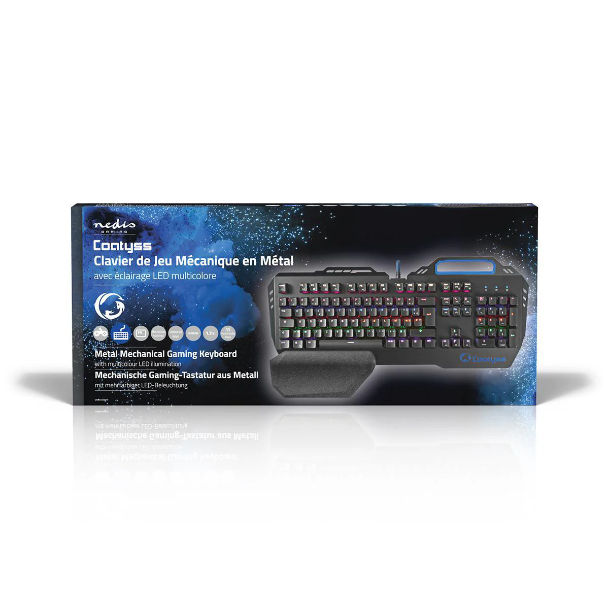 Bedraad Gaming Toetsenbord USB - Mechanische Toetsen - RGB - Image 13