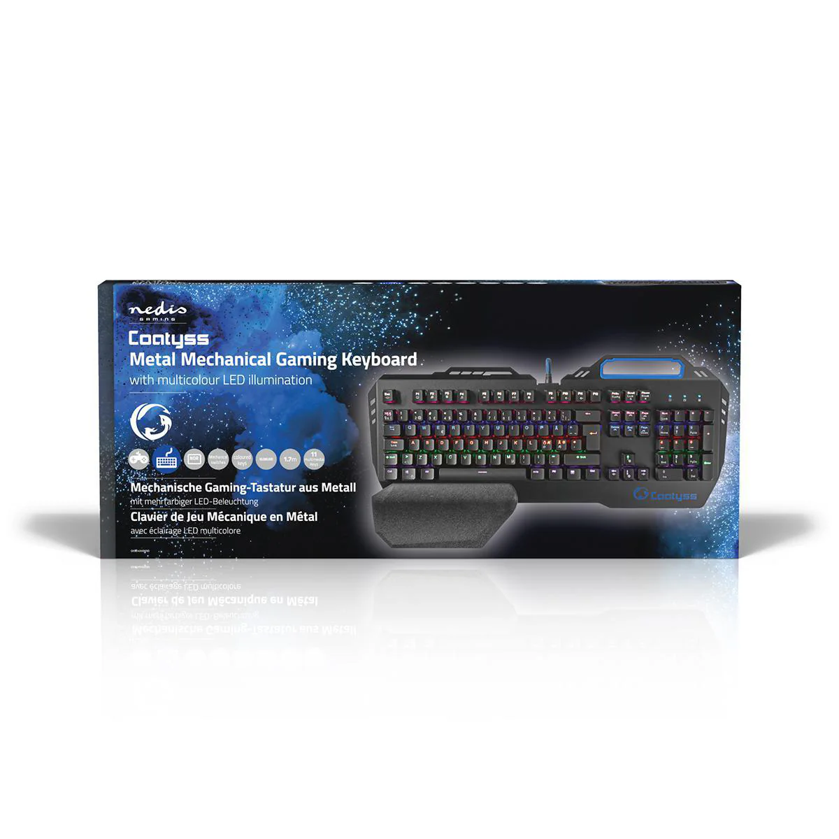 Bedraad Gaming Toetsenbord USB - Mechanische Toetsen - RGB - Image 14