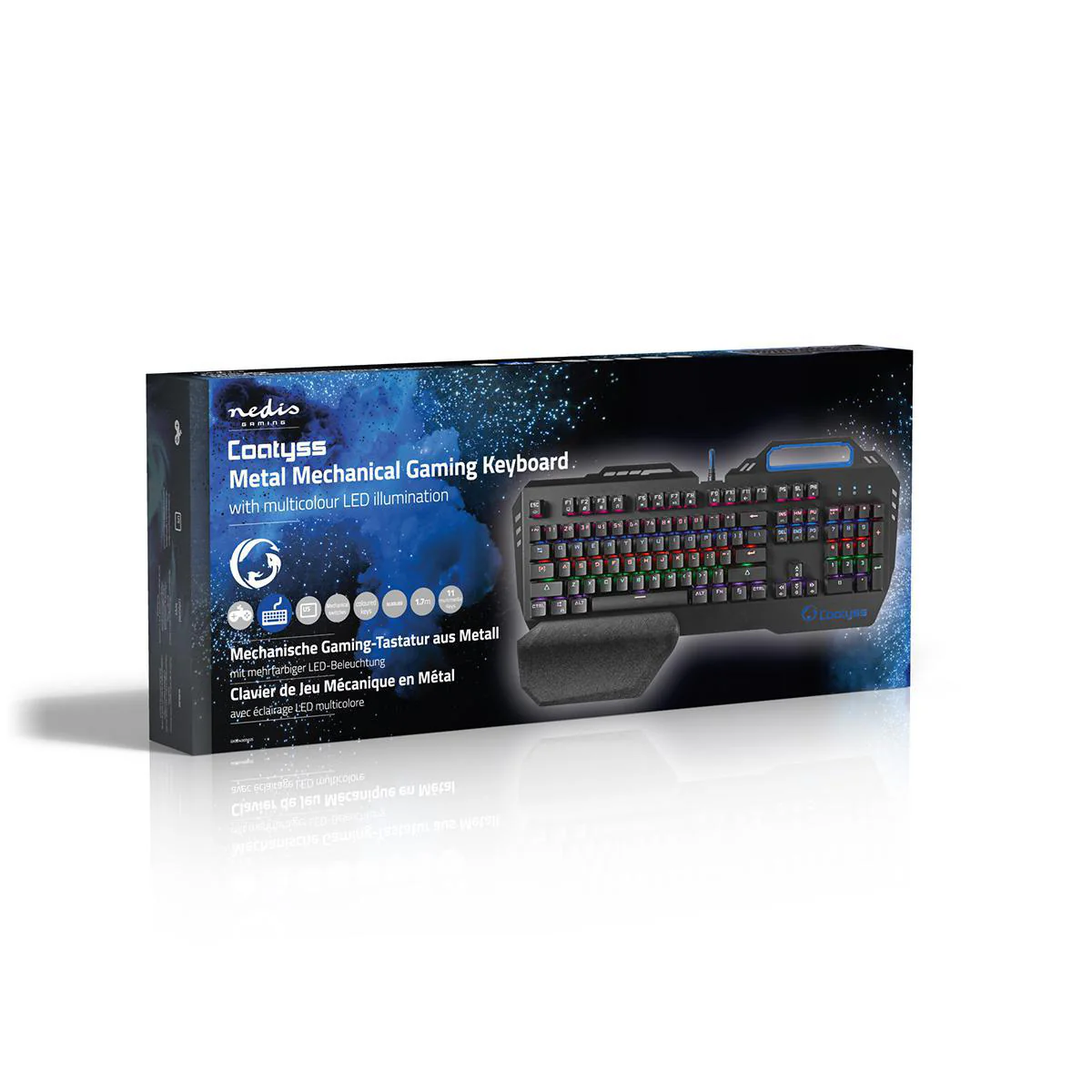 Bedraad Gaming Toetsenbord USB - Mechanische Toetsen - RGB - Image 9