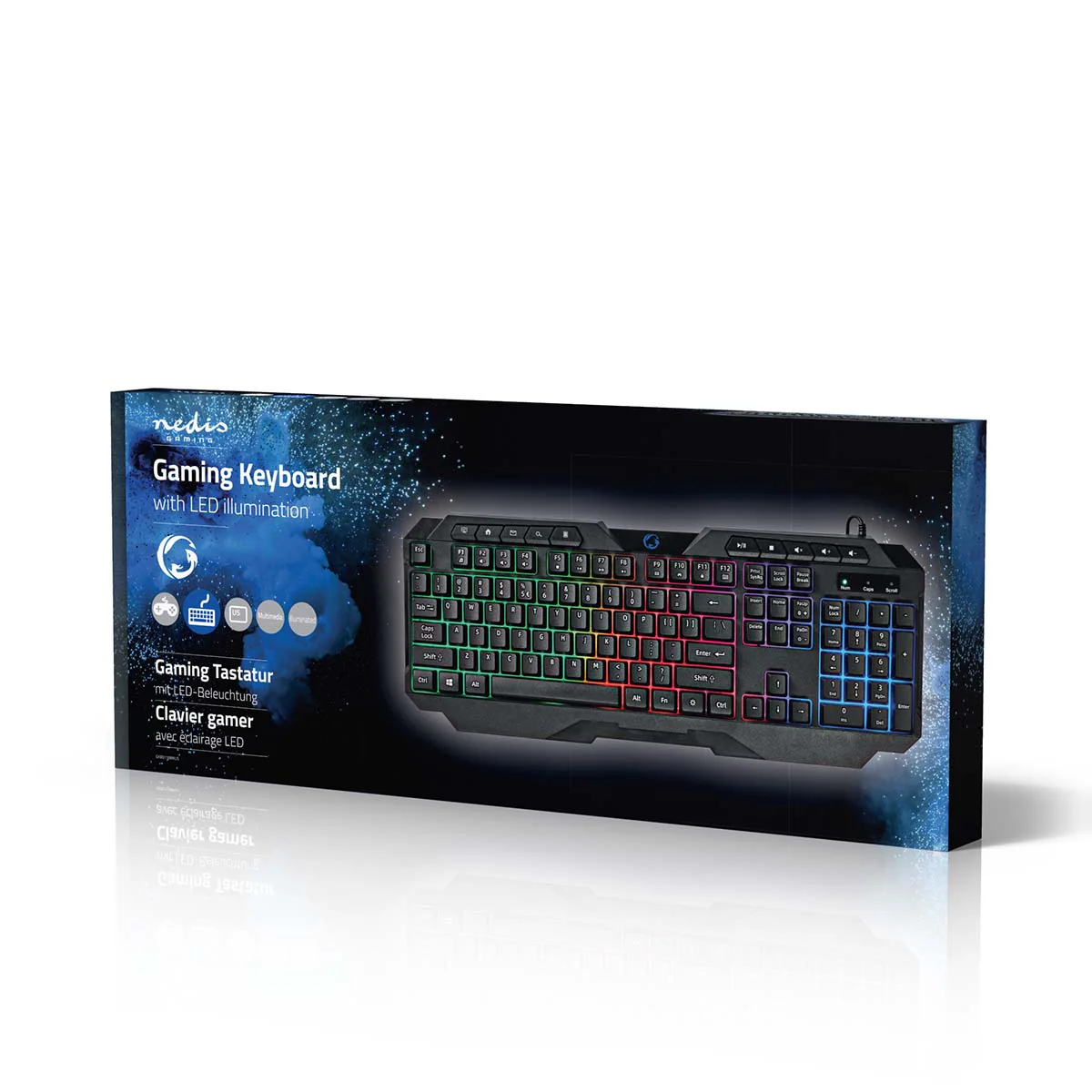 Bedraad Gaming Toetsenbord USB Type-A - Membrane Toetsen - LED - Image 11
