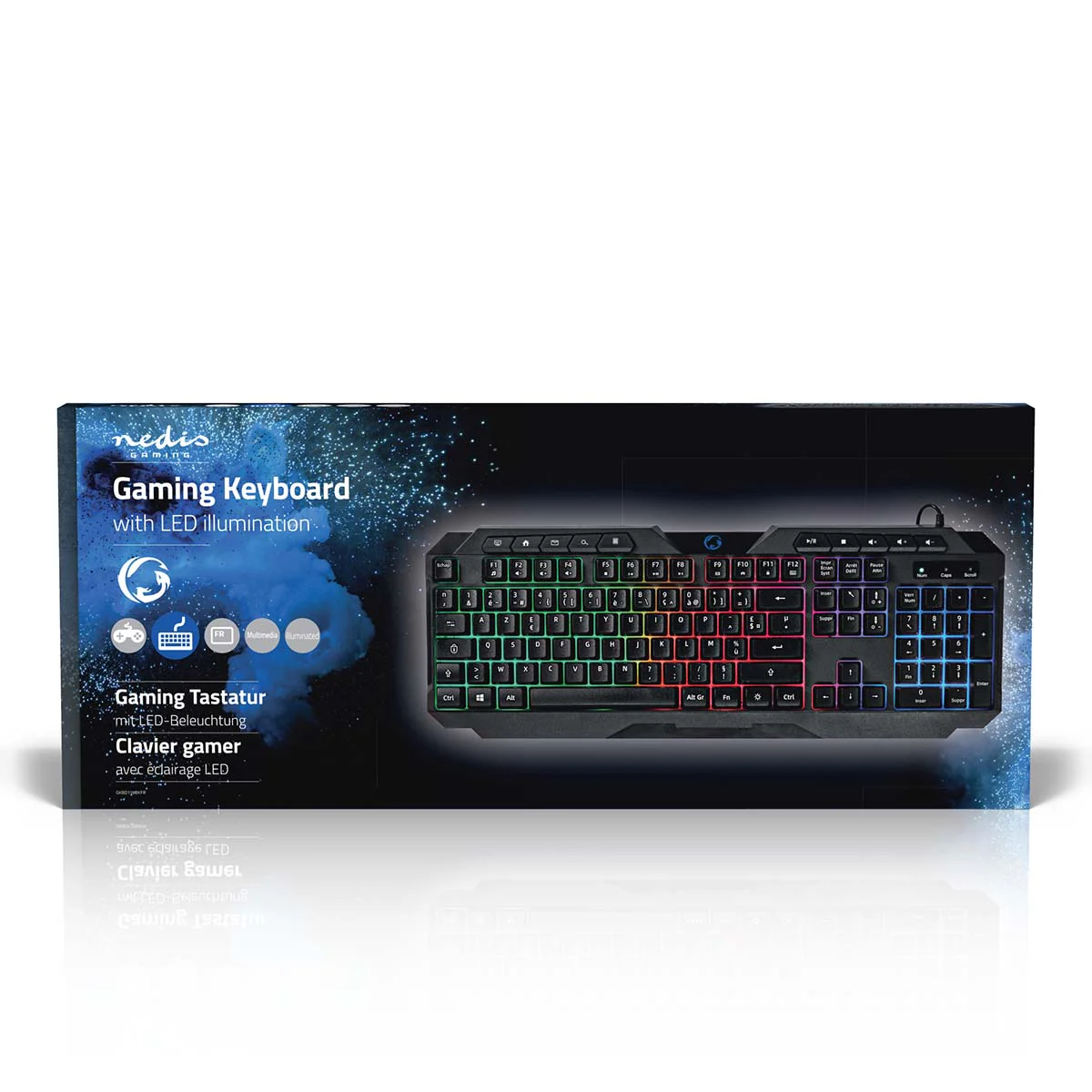 Bedraad Gaming Toetsenbord USB Type-A - Membrane Toetsen - LED - Image 16