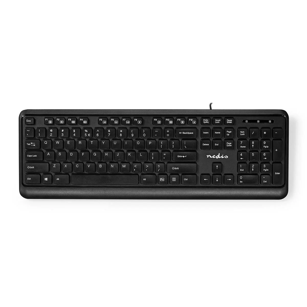 Bedraad Toetsenbord USB-A - Multimedia - QWERTY