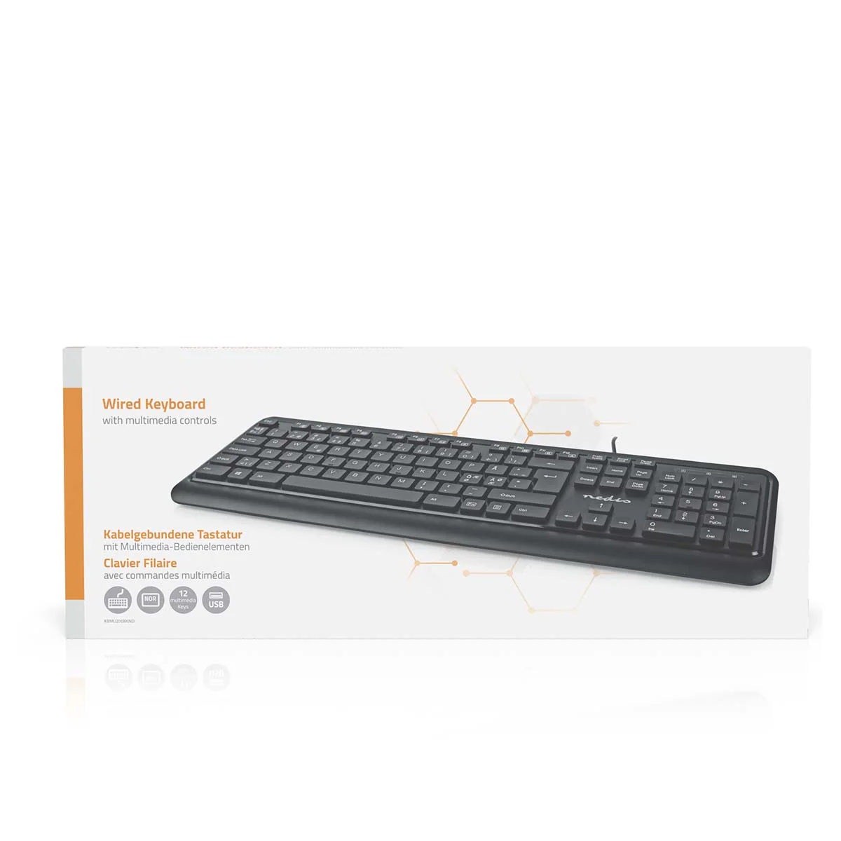 Bedraad Toetsenbord USB-A - Multimedia - QWERTY - Image 14