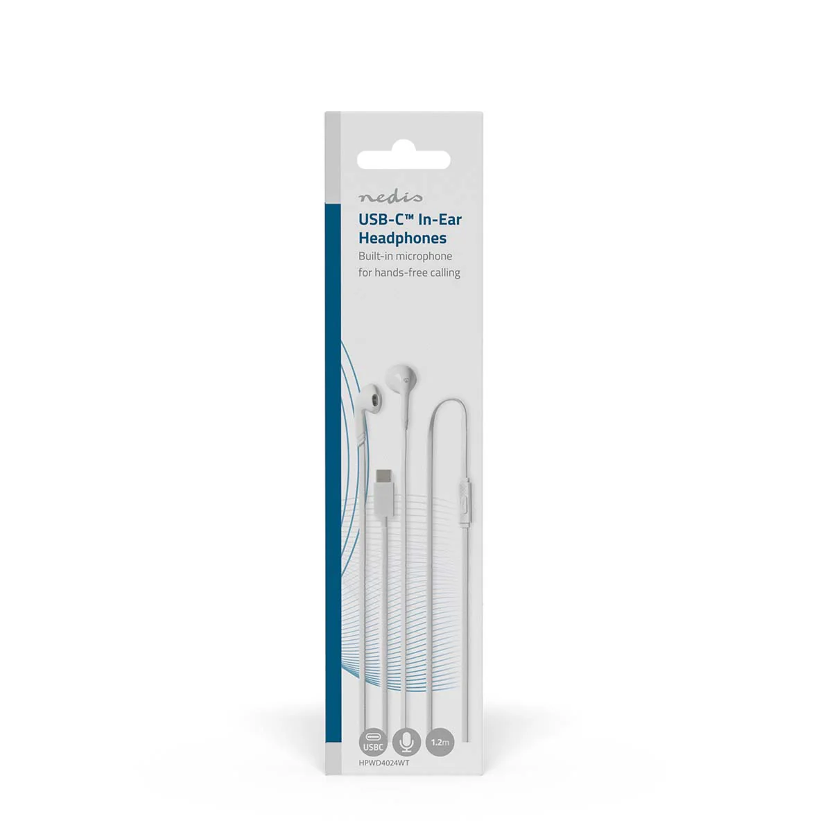 Bedrade Koptelefoon USB-C™ - Kabellengte: 1.20m - Ingebouwde microfoon - Image 7