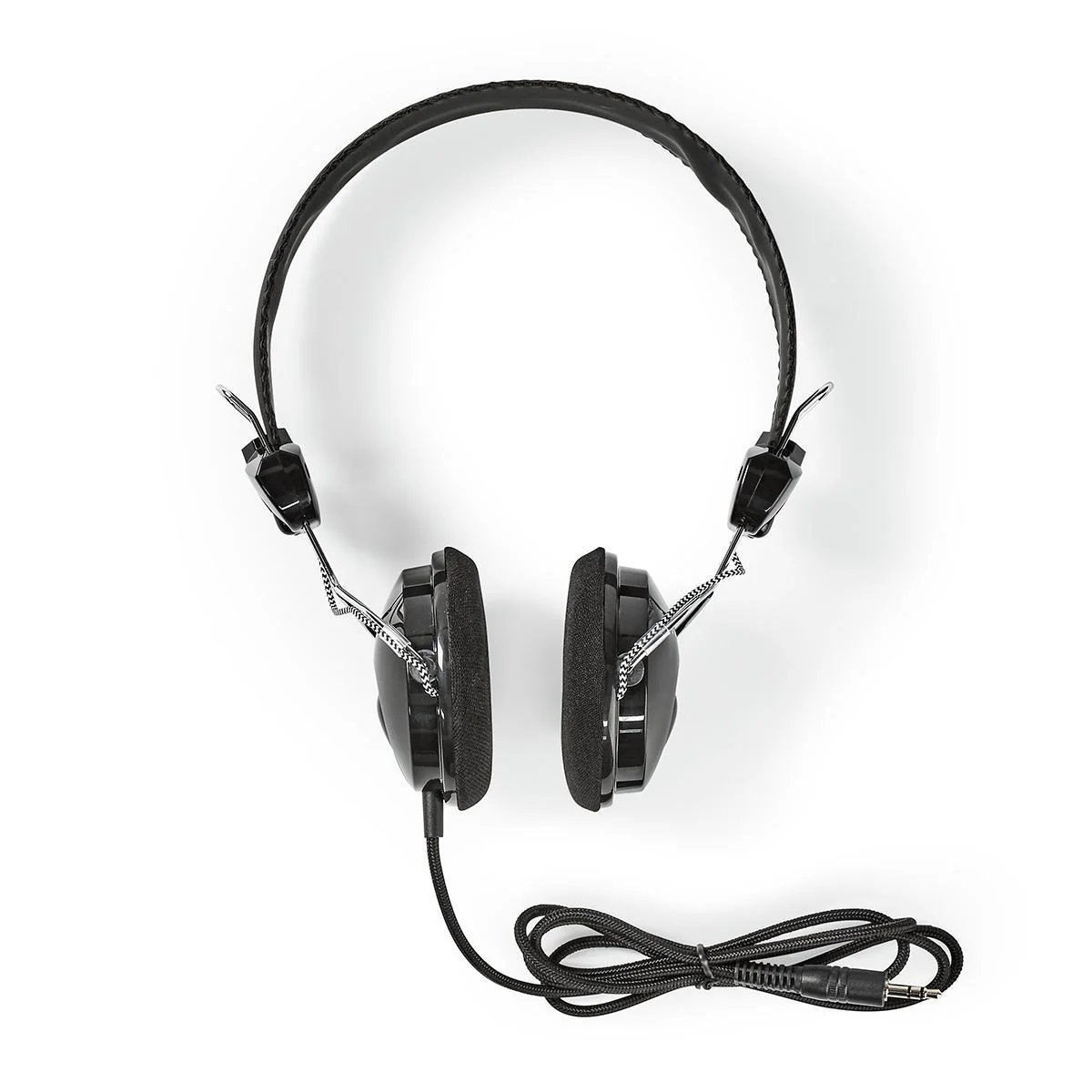 Bedrade On-ear Koptelefoon 3,5 mm - Kabellengte: 1.10m - Zwart - Image 10