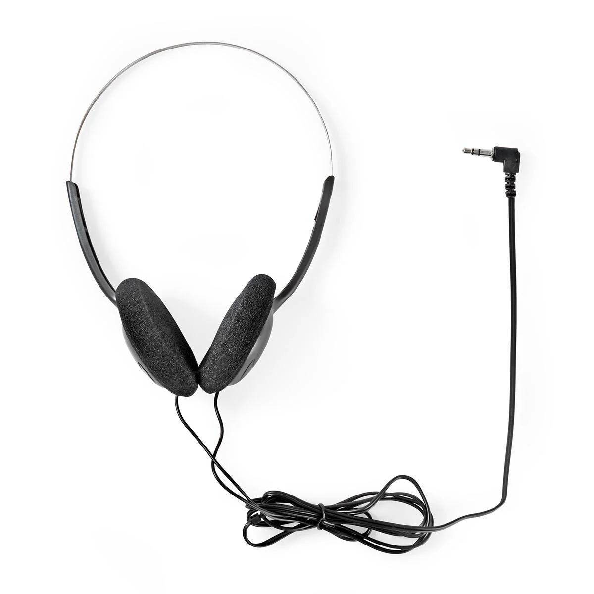 Bedrade On-ear Koptelefoon 3,5 mm - Kabellengte: 1.20m - Zwart - Image 10
