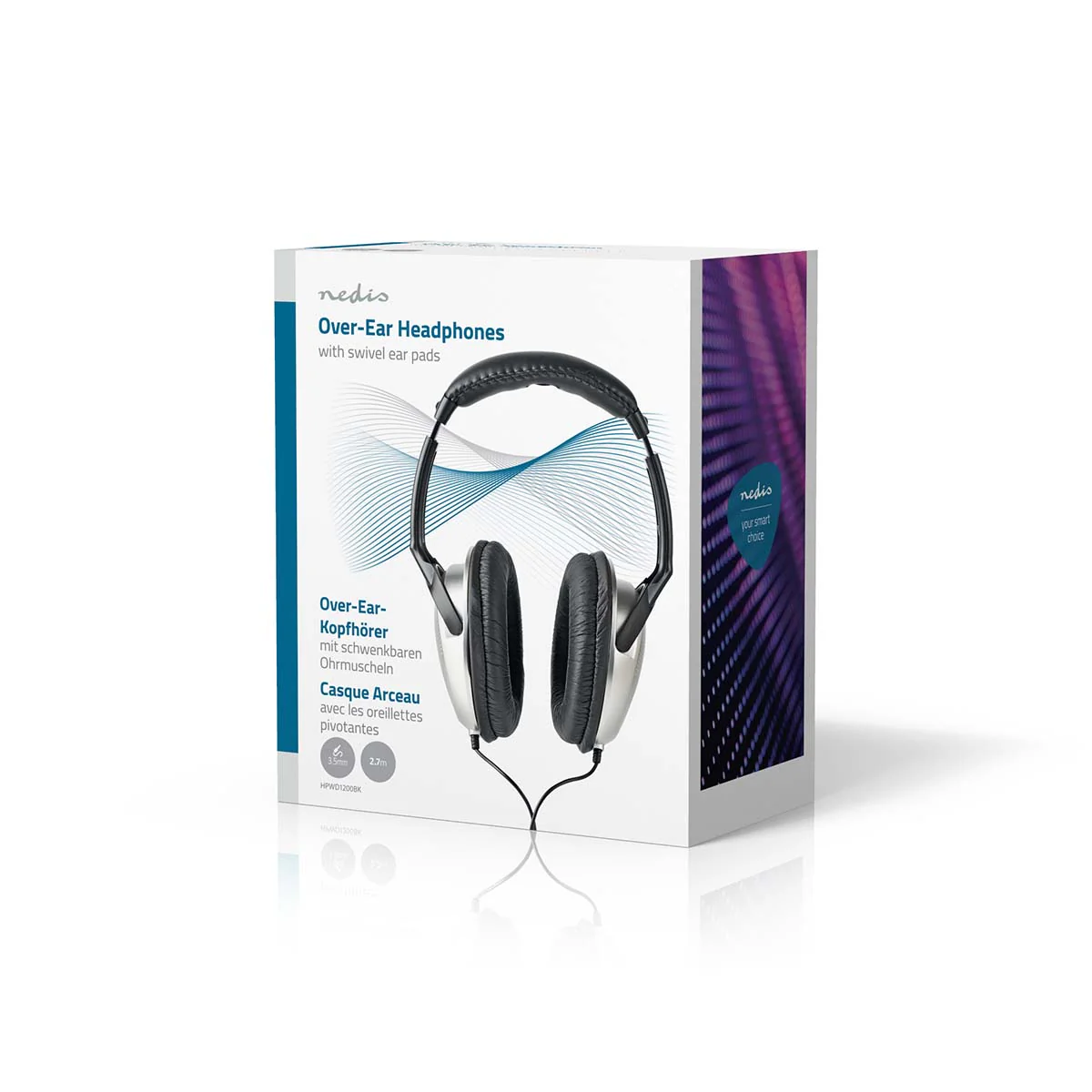 Bedrade Over-ear Koptelefoon 3,5 mm - Kabellengte: 2.70m - Volumebediening - Image 10