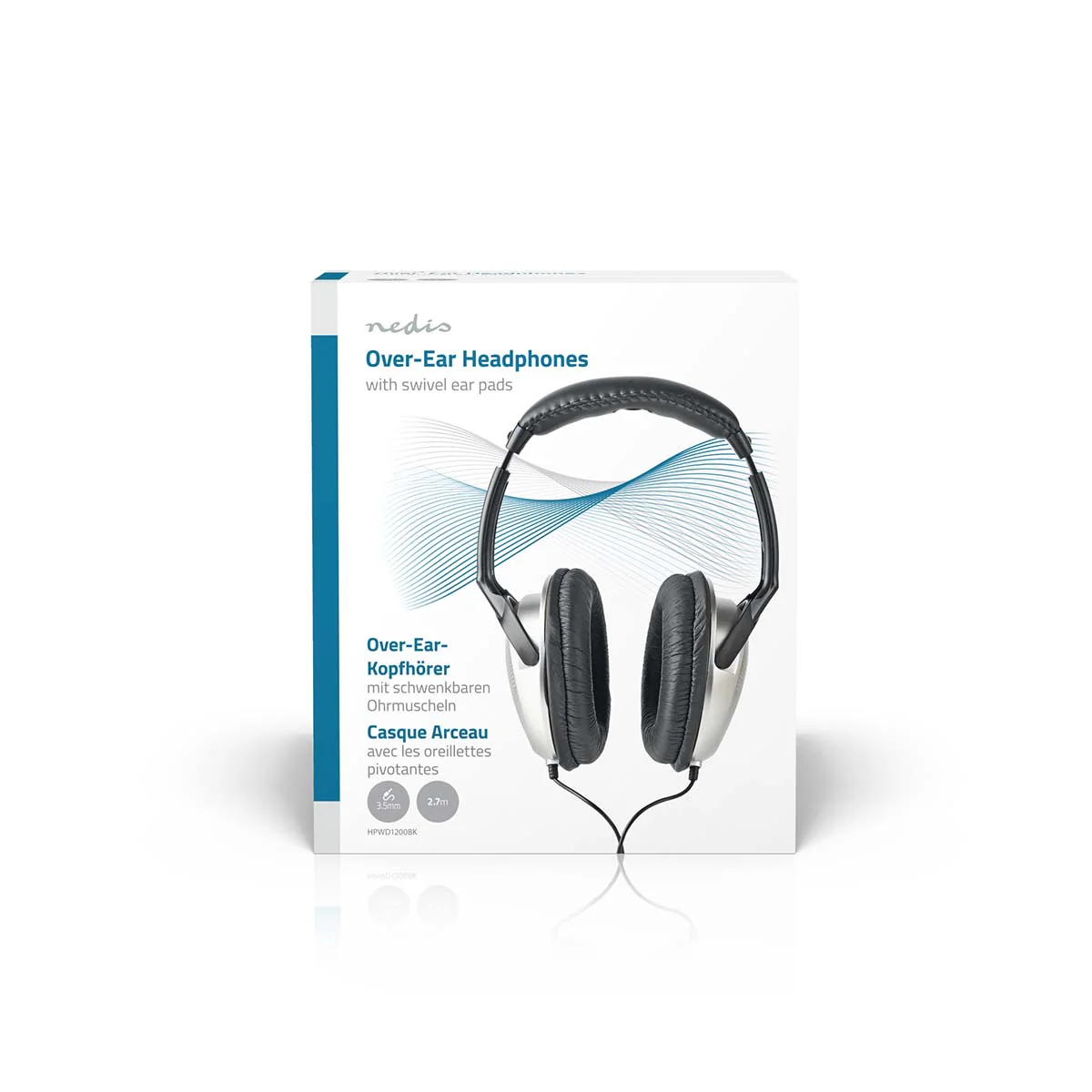 Bedrade Over-ear Koptelefoon 3,5 mm - Kabellengte: 2.70m - Volumebediening - Image 9