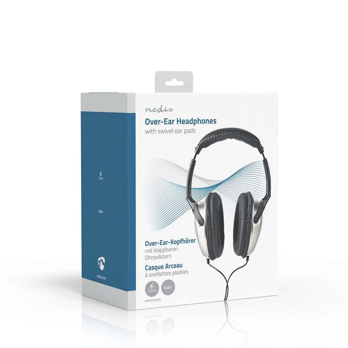 Bedrade Over-ear Koptelefoon 3,5 mm - Kabellengte: 6.00m - Volumebediening - Image 11