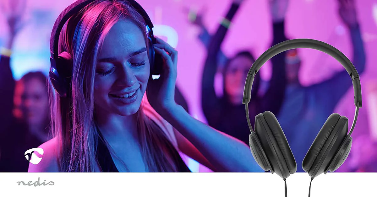 Bedrade Over-ear Koptelefoon USB-C™ - Kabellengte: 1.20m - Volumebediening - Image 10