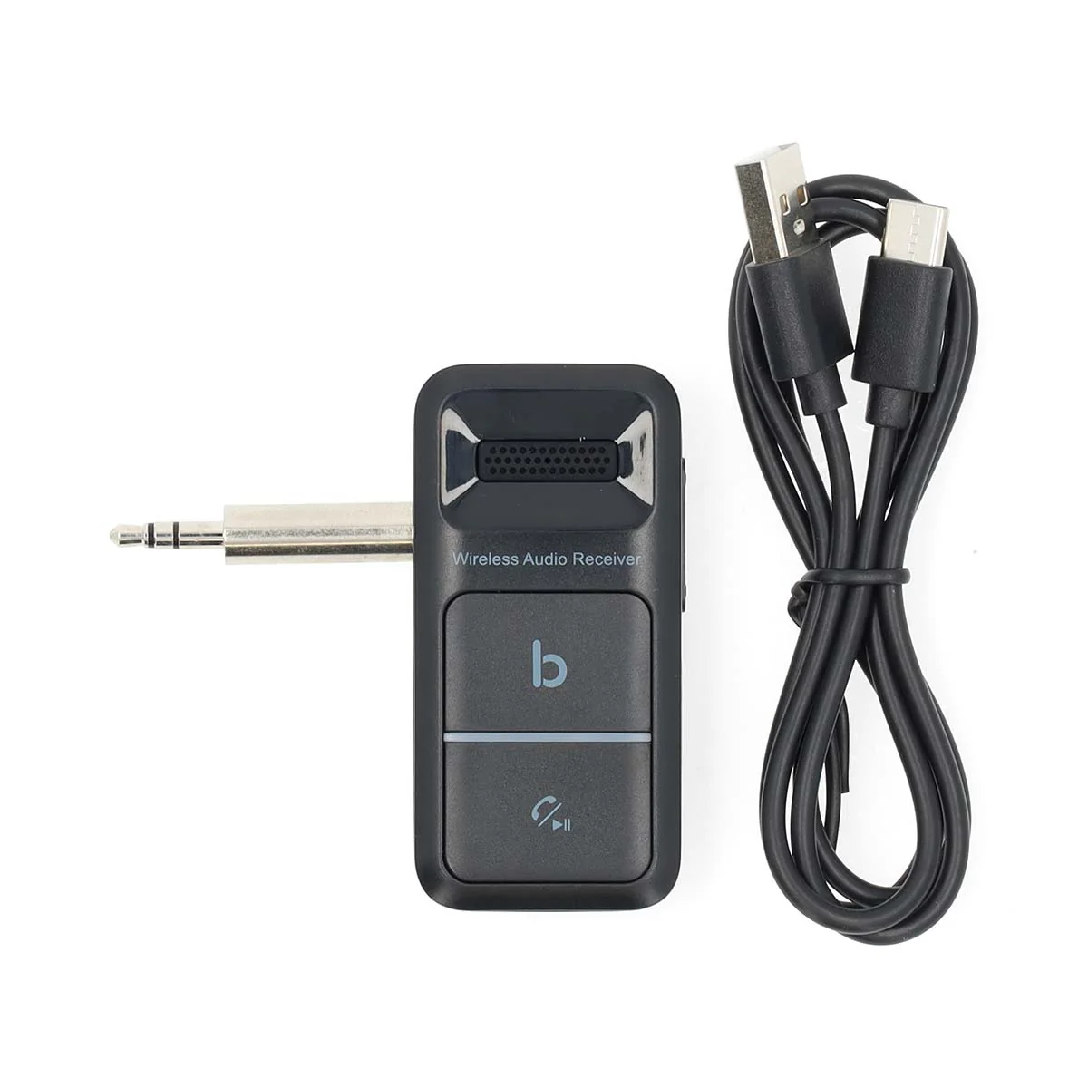 Bluetooth®-Ontvanger Uitgangen audio / video / data: USB-C™ Female / 1x 3.5 mm - Automatische uitschakelfunctie - Zwart - Image 8