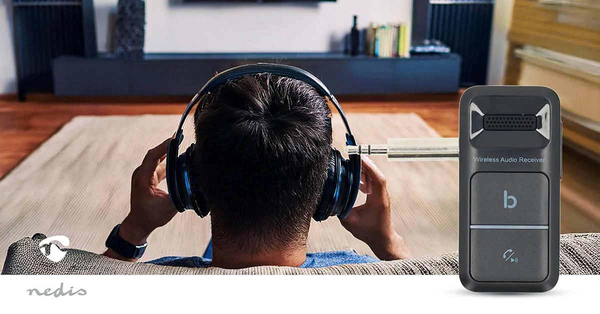 Bluetooth®-Ontvanger Uitgangen audio / video / data: USB-C™ Female / 1x 3.5 mm - Automatische uitschakelfunctie - Zwart - Image 9
