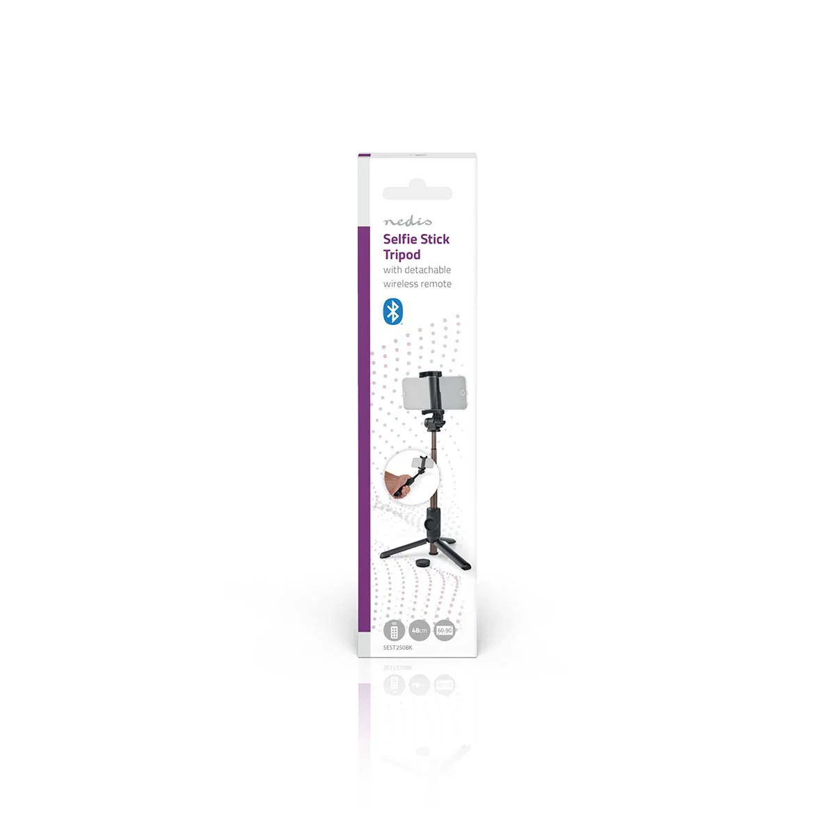 Bluetooth® Selfie Stick Bluetooth® versie: 4.2 - Maximale schermgrootte: 3.54" - Gevouwen lengte: 19 cm - Image 13