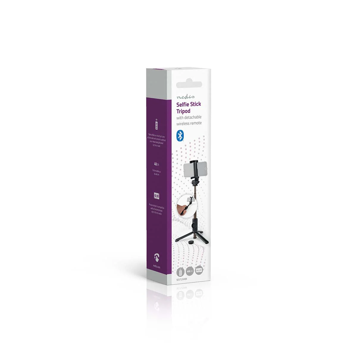 Bluetooth® Selfie Stick Bluetooth® versie: 4.2 - Maximale schermgrootte: 3.54" - Gevouwen lengte: 19 cm - Image 15