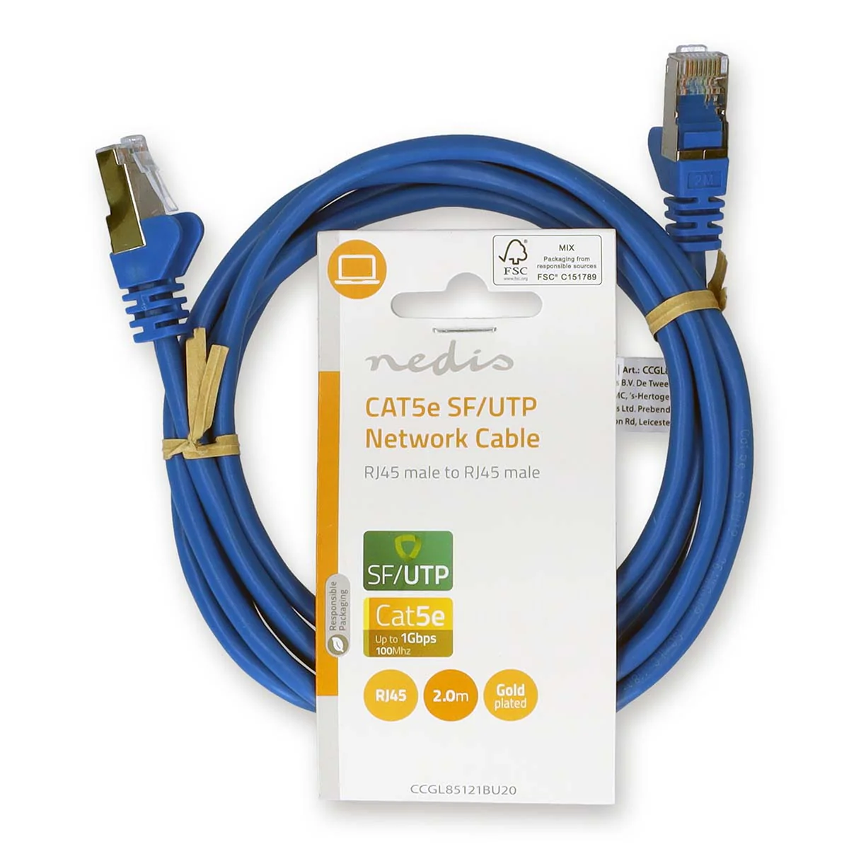 CAT5e Netwerkkabel SF/UTP - RJ45 Male - RJ45 Male - Image 6