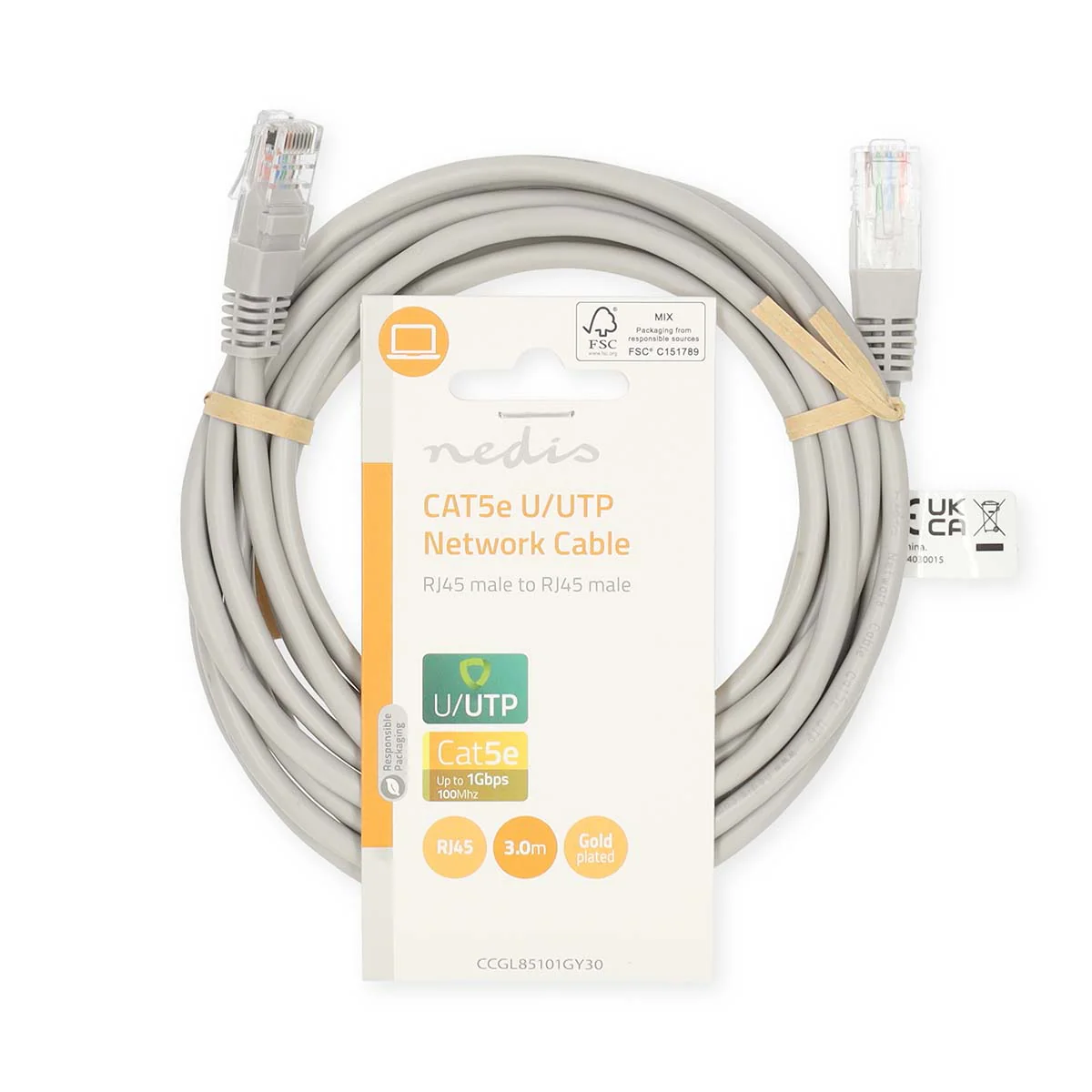 CAT5e Netwerkkabel U/UTP - RJ45 Male - RJ45 Male - Image 8