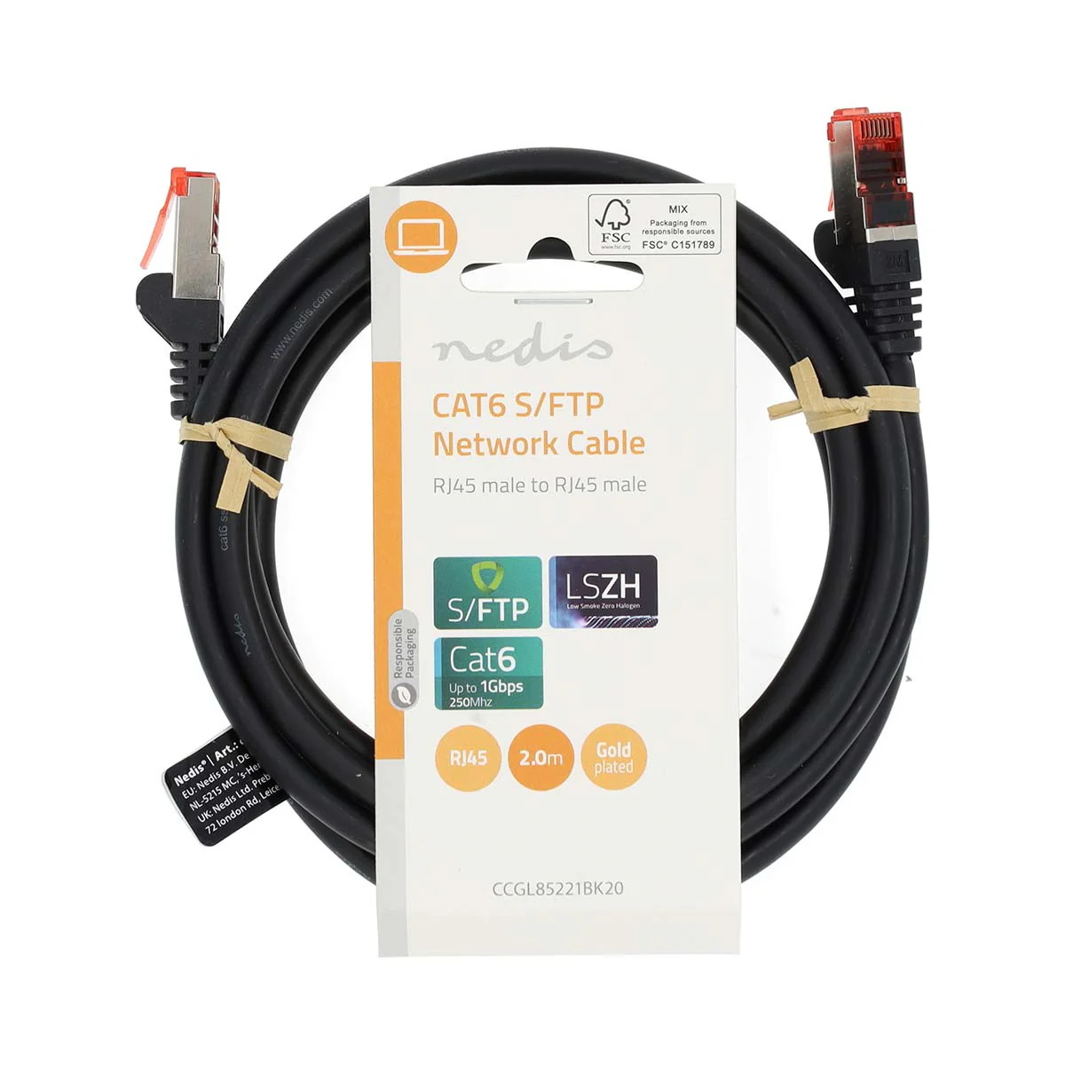 CAT6 Netwerkkabel RJ45 Male - RJ45 Male - S/FTP - Image 10