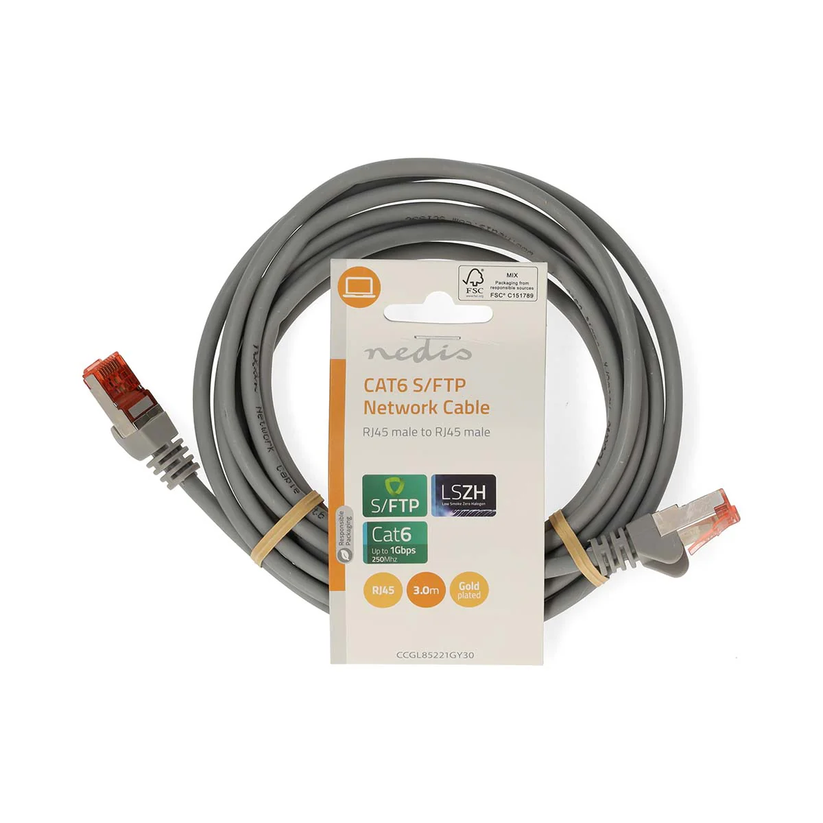 CAT6 Netwerkkabel RJ45 Male - RJ45 Male - S/FTP - Image 41