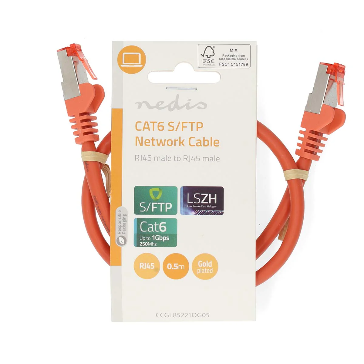 CAT6 Netwerkkabel RJ45 Male - RJ45 Male - S/FTP - Image 46