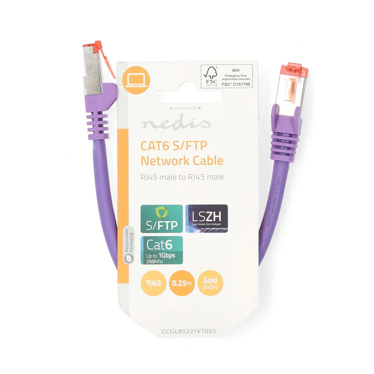 CAT6 Netwerkkabel RJ45 Male - RJ45 Male - S/FTP - Image 60