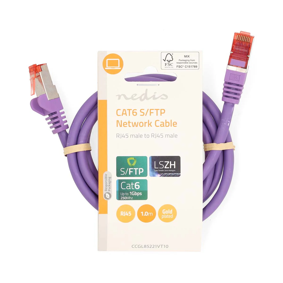 CAT6 Netwerkkabel RJ45 Male - RJ45 Male - S/FTP - Image 61
