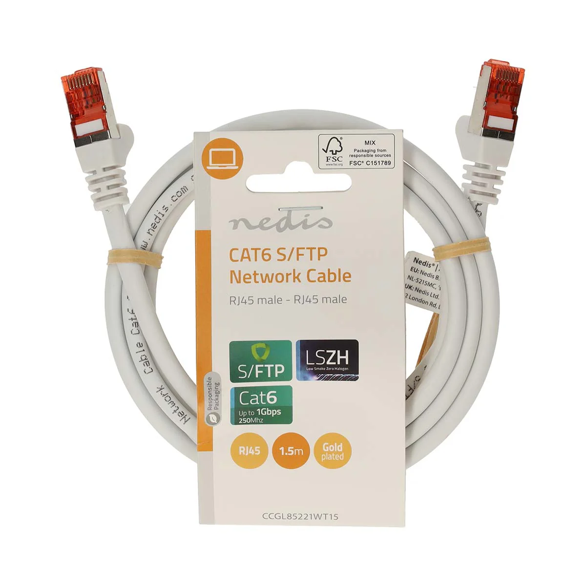 CAT6 Netwerkkabel RJ45 Male - RJ45 Male - S/FTP - Image 68