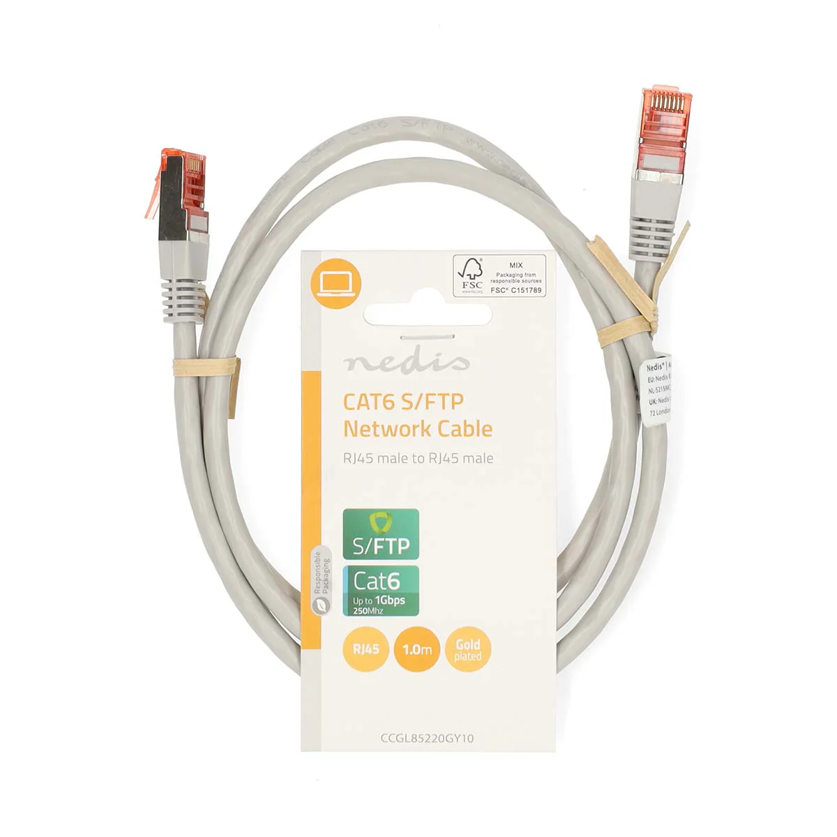 CAT6 Netwerkkabel RJ45 Male - RJ45 Male - SF/UTP - Image 4