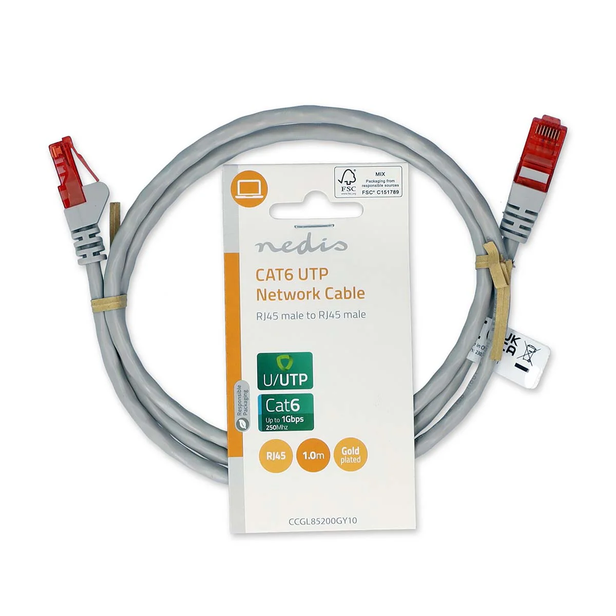 CAT6 Netwerkkabel RJ45 Male - RJ45 Male - U/UTP - Image 16