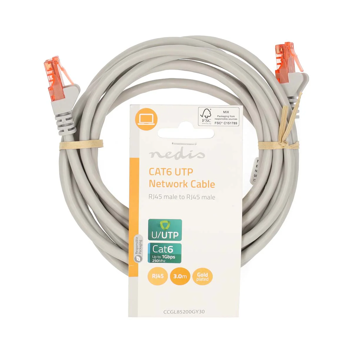 CAT6 Netwerkkabel RJ45 Male - RJ45 Male - U/UTP - Image 22