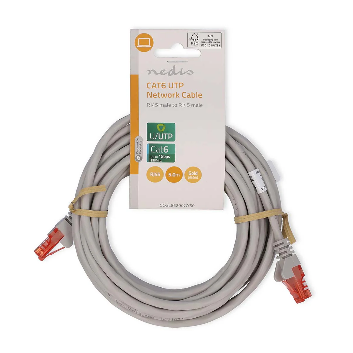 CAT6 Netwerkkabel RJ45 Male - RJ45 Male - U/UTP - Image 24