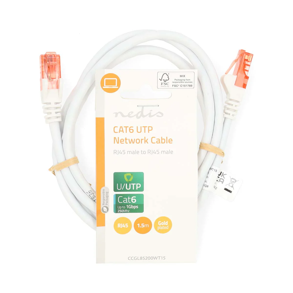 CAT6 Netwerkkabel RJ45 Male - RJ45 Male - U/UTP - Image 29