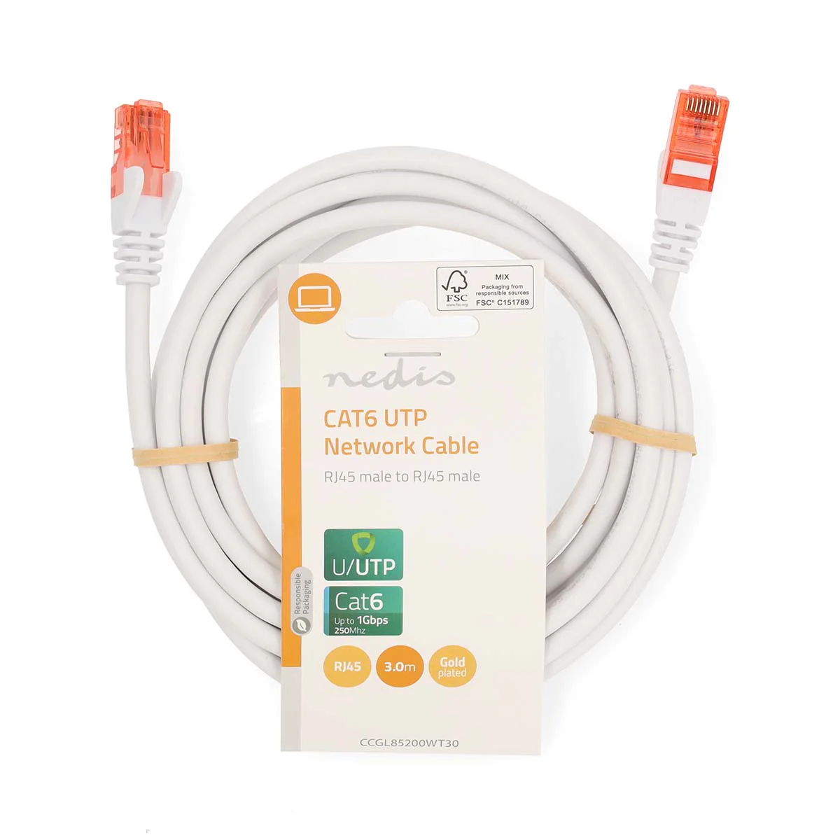 CAT6 Netwerkkabel RJ45 Male - RJ45 Male - U/UTP - Image 33