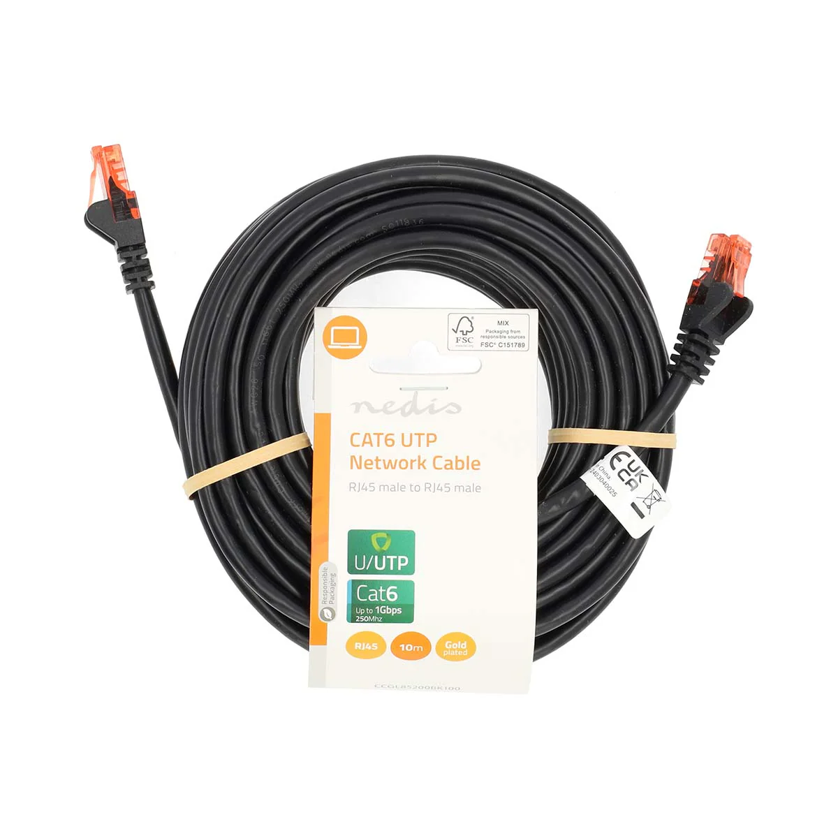 CAT6 Netwerkkabel RJ45 Male - RJ45 Male - U/UTP - Image 6