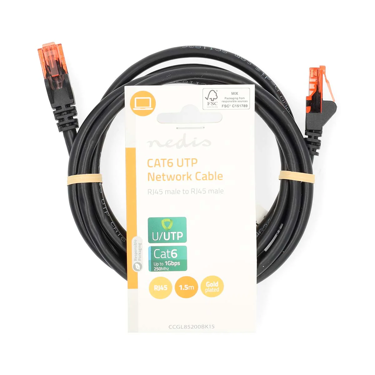 CAT6 Netwerkkabel RJ45 Male - RJ45 Male - U/UTP - Image 7